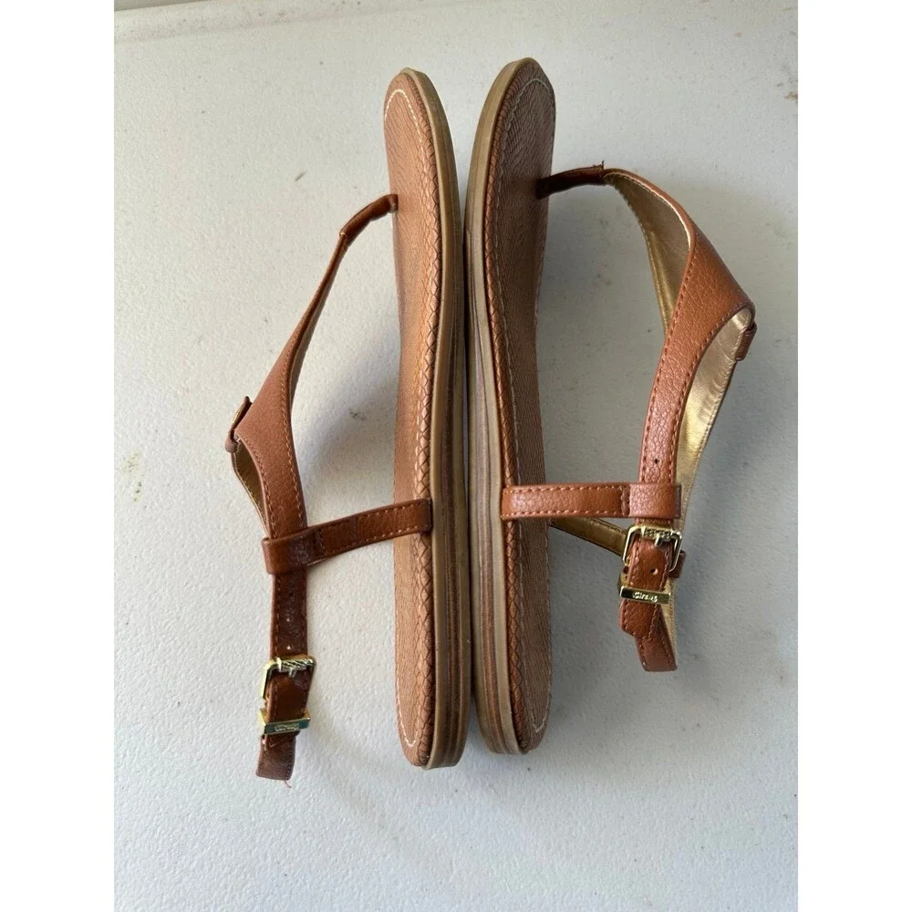 Circus By Sam Edelman Women's Carolina Thong Flat Slingback Sandals 10